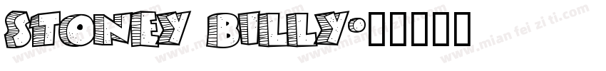 Stoney Billy字体转换